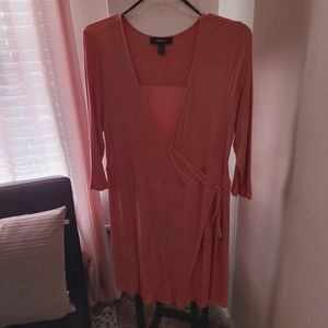 Plus Size Forever 21 Belted Wrap Dress